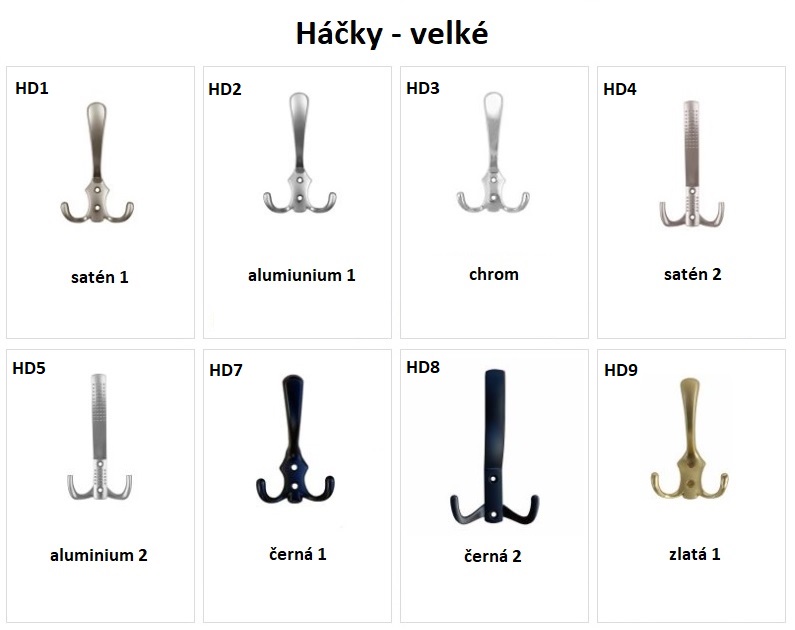 Velké háčky STRAKOŠ HD